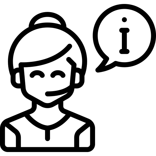 Customer service woman contact center avatar icon Customer service woman contact center avatar icon