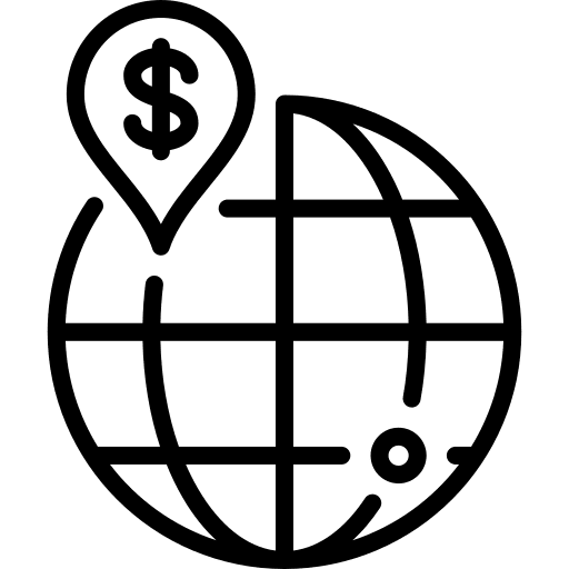 World wide world interface grid icon World wide world interface grid icon