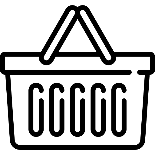 Basket shop container basket icon Basket shop container basket icon