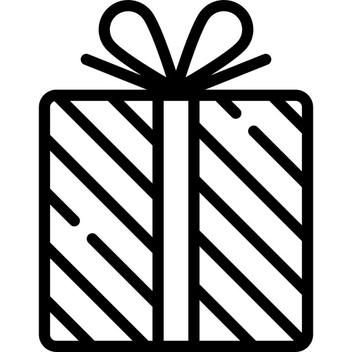 Gift christmas presents surprise birthday icon Gift christmas presents surprise birthday icon