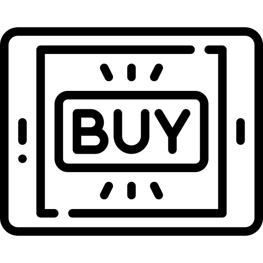 Online shopping marketing shopping online phone icon Online shopping marketing shopping online phone icon