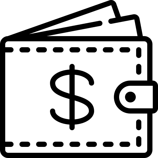 Wallet billfold holder commerce and shopping icon Wallet billfold holder commerce and shopping icon