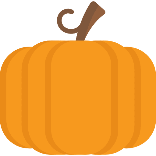 Pumpkin food organic vegan icon