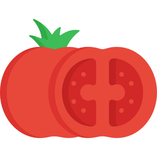 Tomato diet food vegetarian icon
