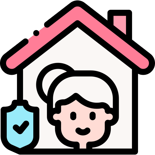 Stay home observe coronavirus covid 19 icon