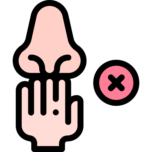 Do not touch dont touch face nose touch face icon Do not touch dont touch face nose touch face icon