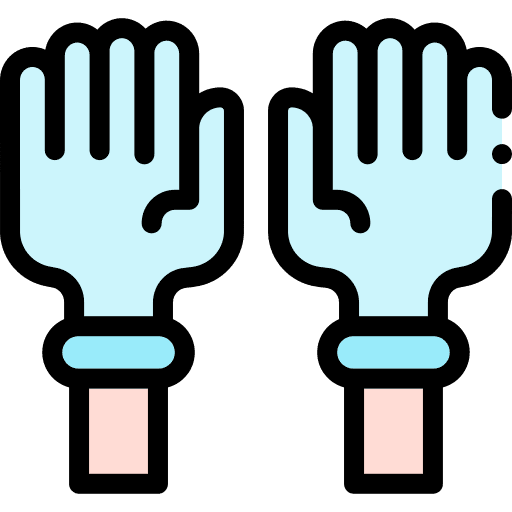 Rubber gloves latex medical equipment rubber gloves icon Rubber gloves latex medical equipment rubber gloves icon