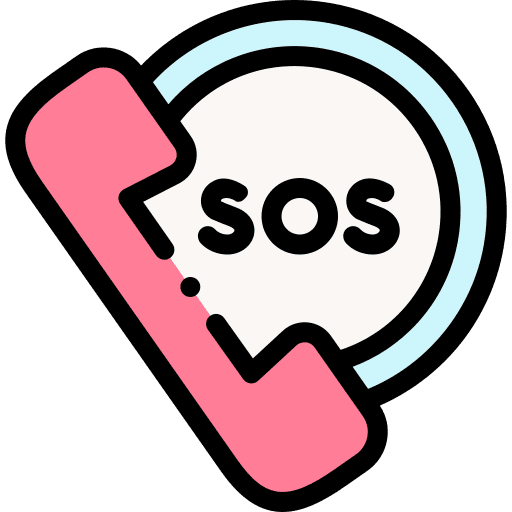 Sos help sos mobile phone icon Sos help sos mobile phone icon