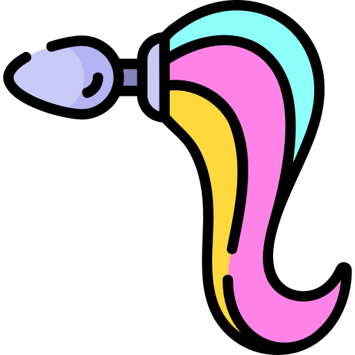 Anal sex toy butt icon