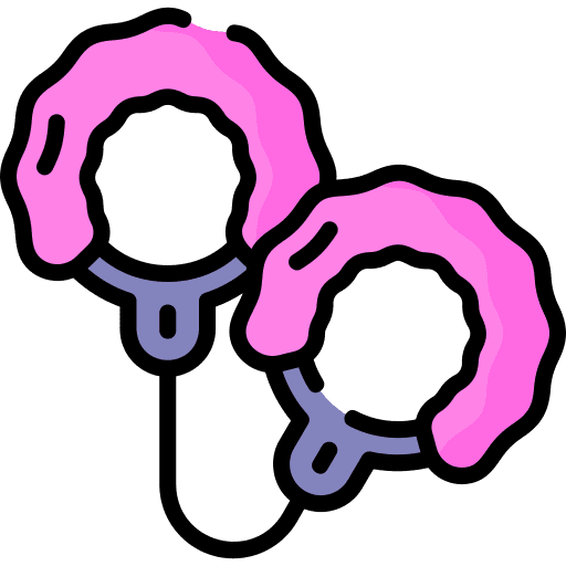 Handcuffs toy erotic handcuffs icon