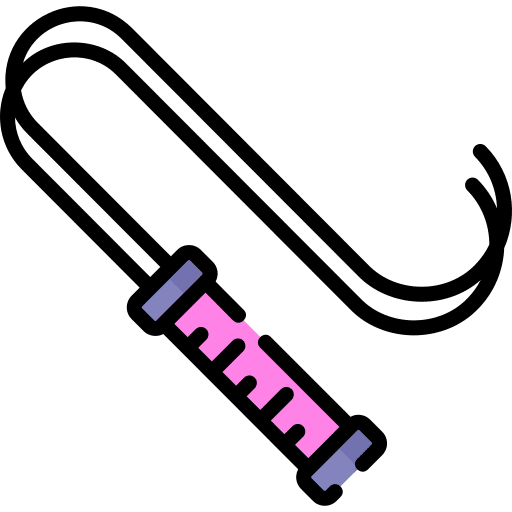 Whip erotic miscellaneous sex shop icon