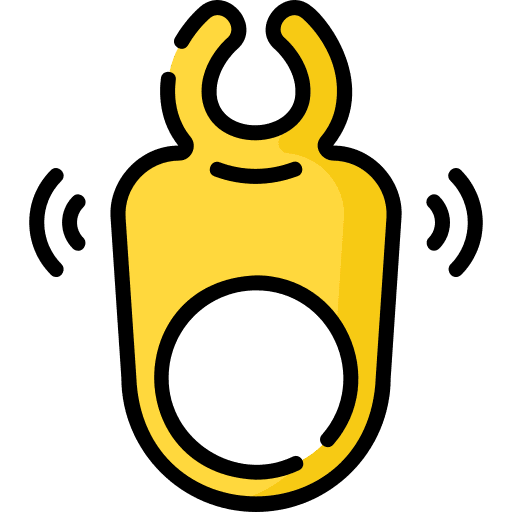 Vibrator toy erotic ring icon Vibrator toy erotic ring icon