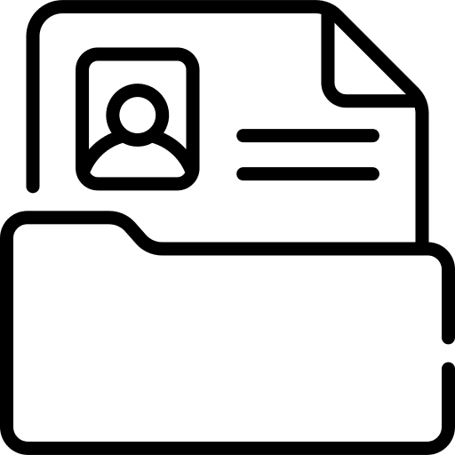 File files and folders portfolio cv icon File files and folders portfolio cv icon