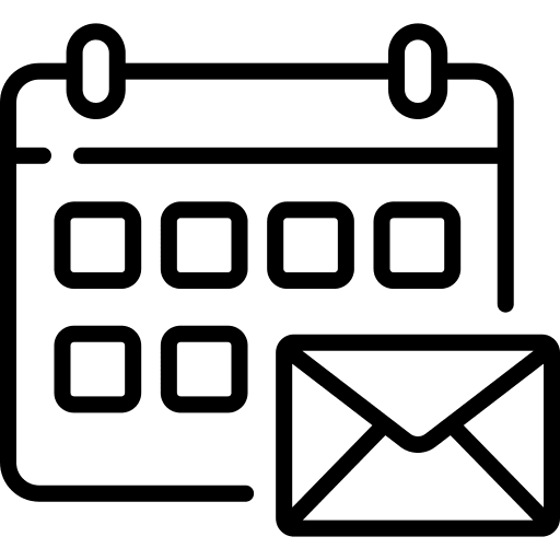 Calendar schedule calendar messages icon Calendar schedule calendar messages icon