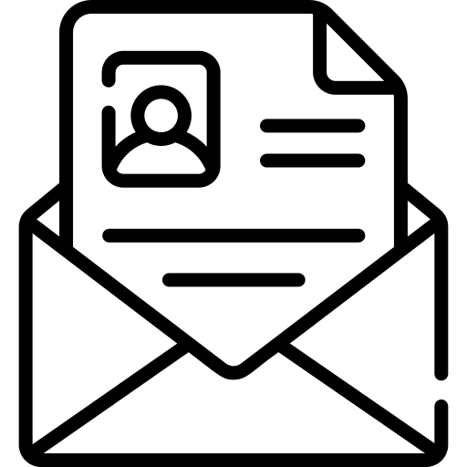 Email application contact mail icon Email application contact mail icon