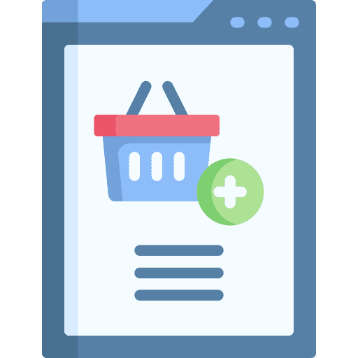 Add to cart buy online online store add to cart icon