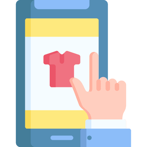 Online shopping online shopping buy online electronics icon