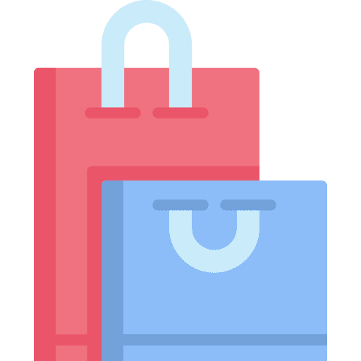 Shopping bag store buy shopping bag icon