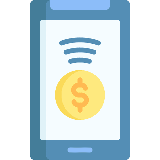 Online payment online payment dollar symbol electronics icon