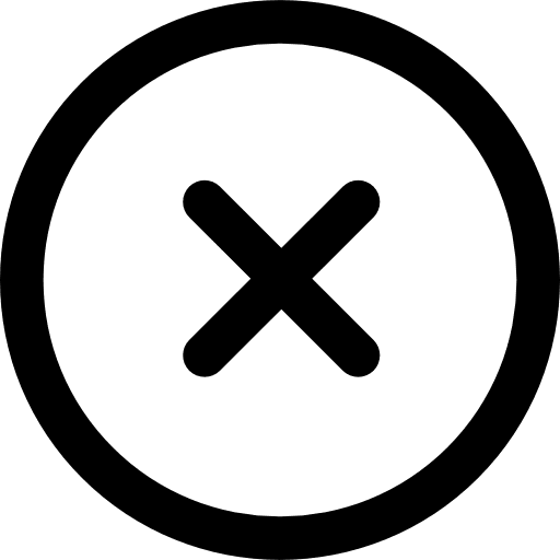 Cancel miscellaneous cross out cancel icon