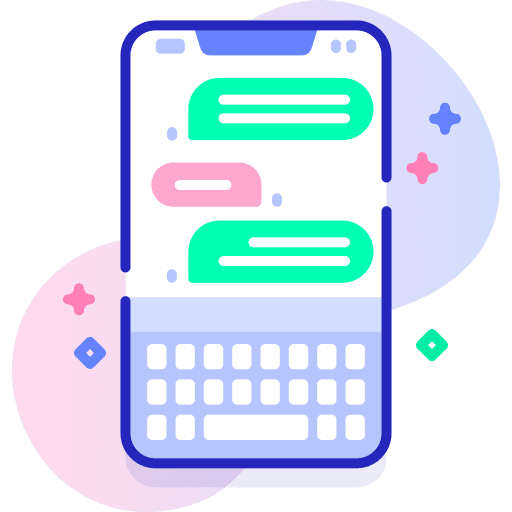 Chatting communications message electronics icon