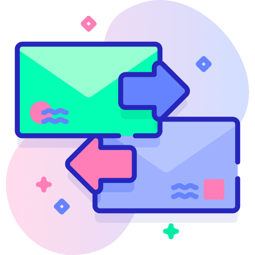 Mail mail communication letter icon