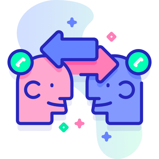 Communication people communications talking icon