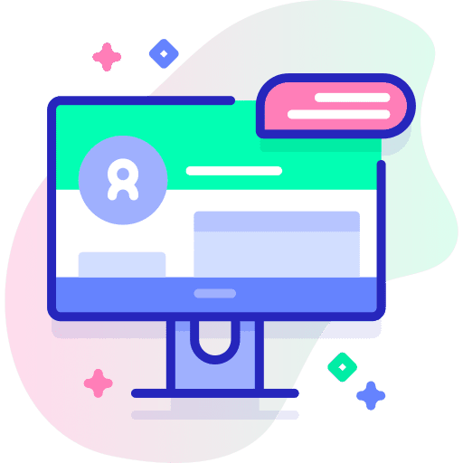 Computer communication electronics communications icon