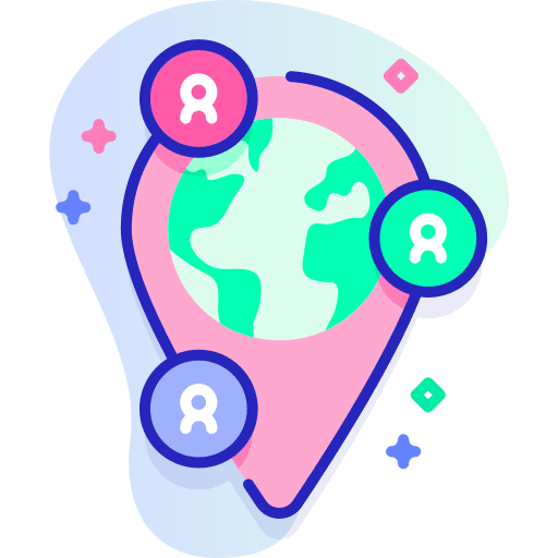 Map placeholder maps and location pin position icon