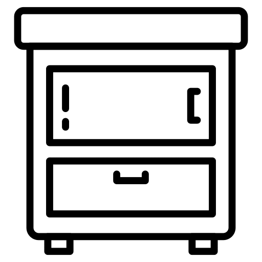 Cabinet drawer furniture and household cabinet icon