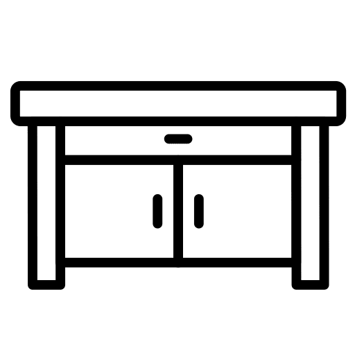 Cabinet table cabinet drawer icon