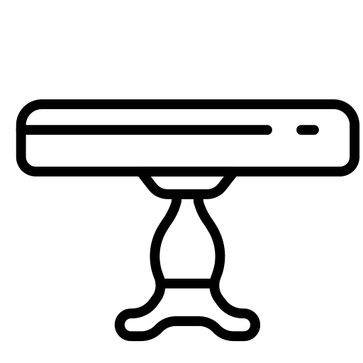 Dinning table classic table decoration icon