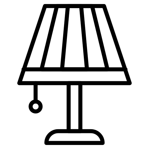 Lamp light lamp furniture and household icon