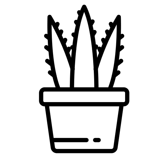 Plant pot farming and gardening flower plant pot icon