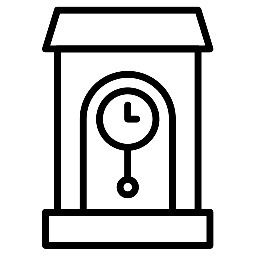 Wall clock time wall wall clock icon