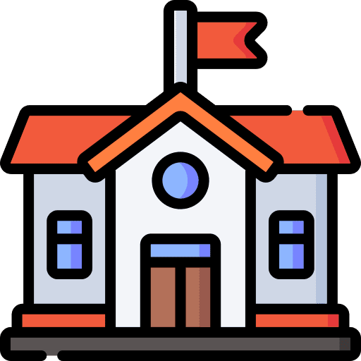 School university school campus icon