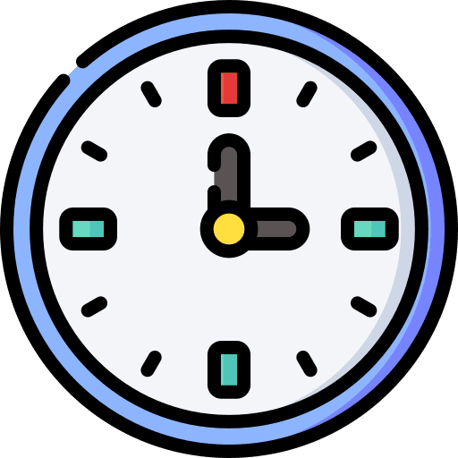 Clock idle waiting clock time icon