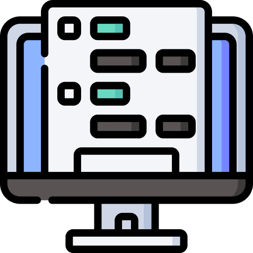 Exam website options ui icon