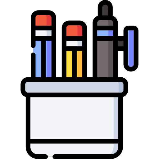 Stationery write stationery draw icon