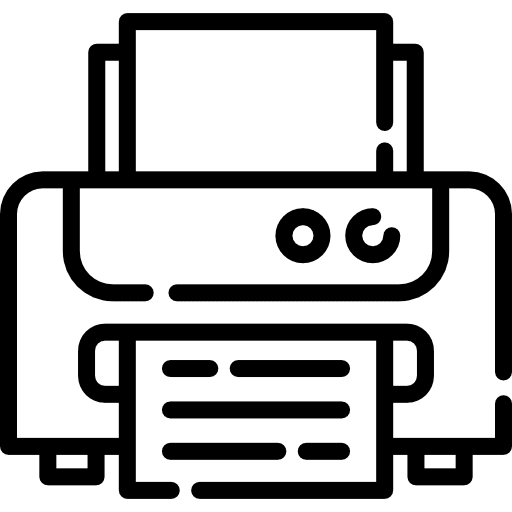 Paper printer print paper printer printer icon