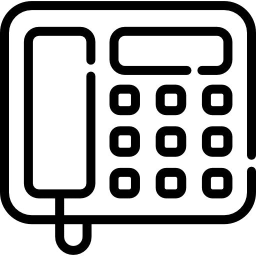 Domestic phone phone station domestic phone buttons icon