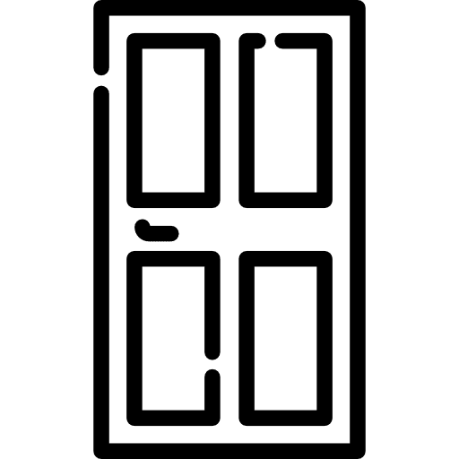 Door close house home icon