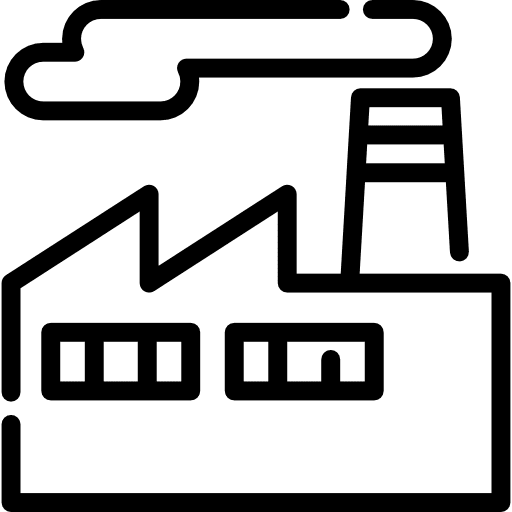 Industrial park industry construction furniture and household icon