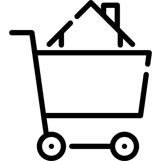 Carrier carrier furniture and household shopping cart icon