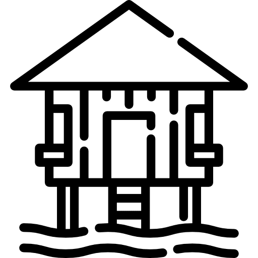 Rent vacation rent construction icon