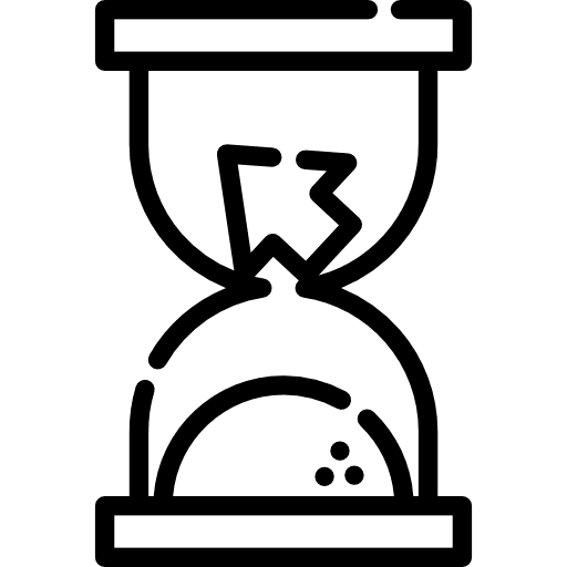 Sand clock clock waiting up arrow icon