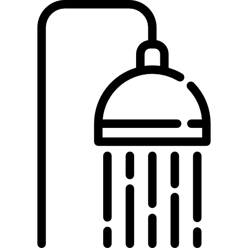 Shower water bathroom shower icon