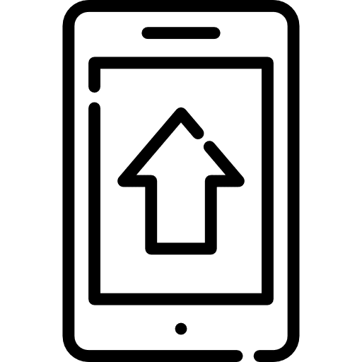 Up networking top up icon