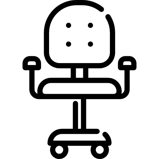 Wheel chair furniture wheel chair armrest icon