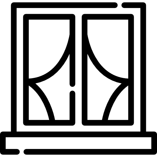 Frame buildings home house icon